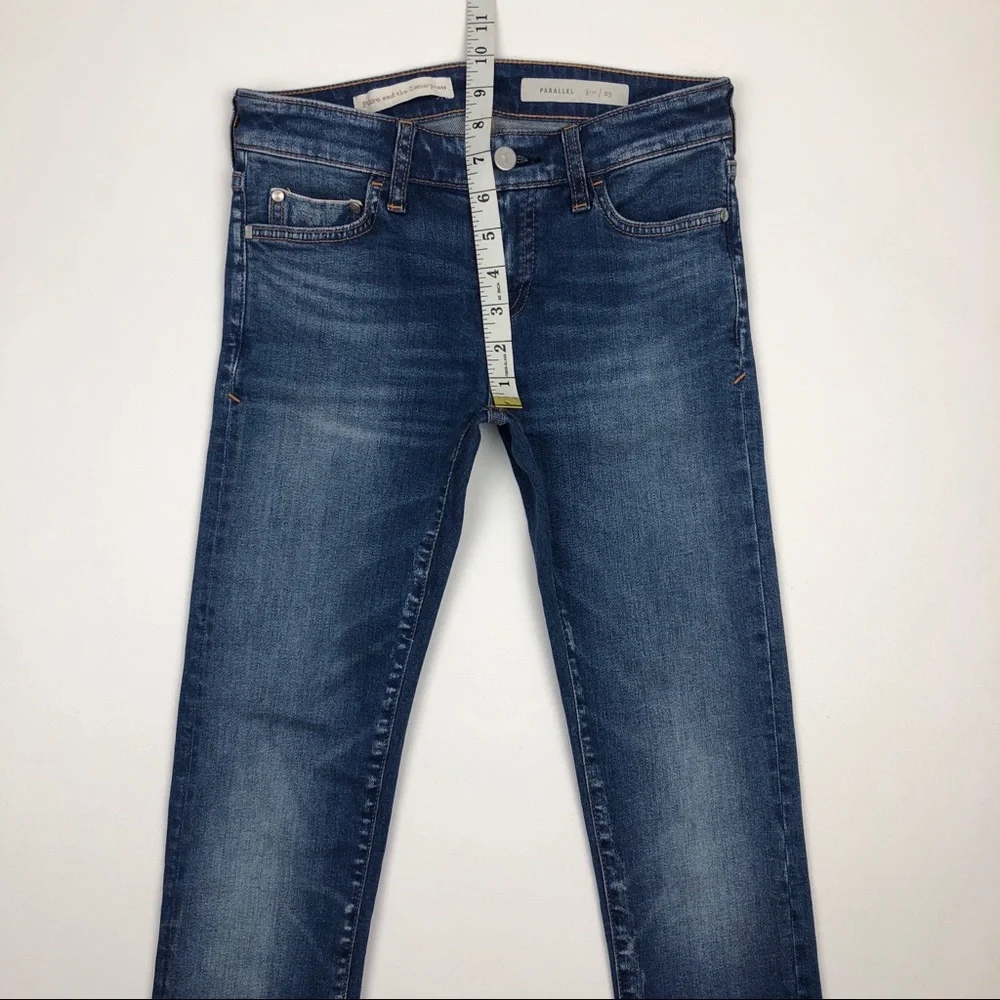 Anthro Pilcro Parallel Selvage Mid-Rise Jeans - Picture 4 of 9